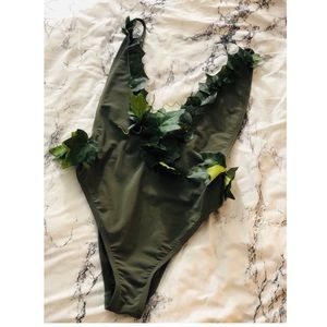 Bodysuit Swimsuit Ivy Costume Size Small - Medium
